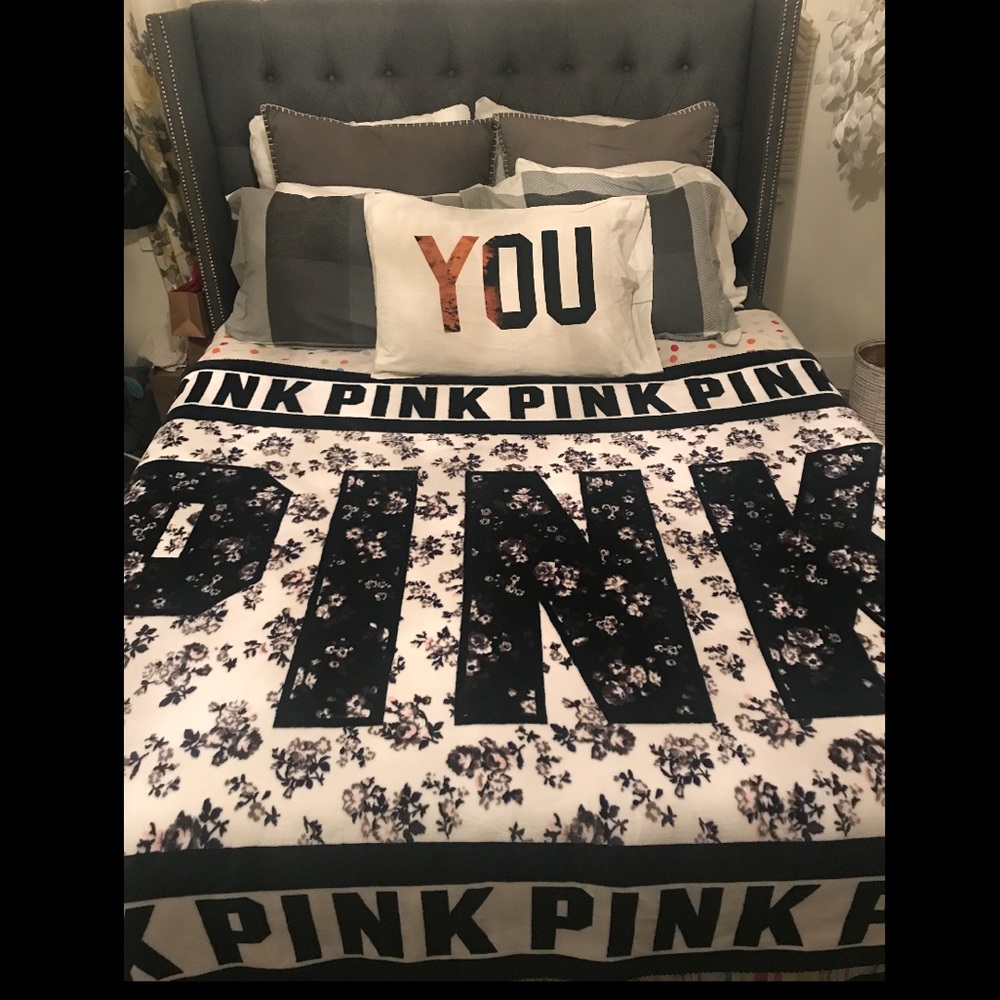 Love pink pillow case